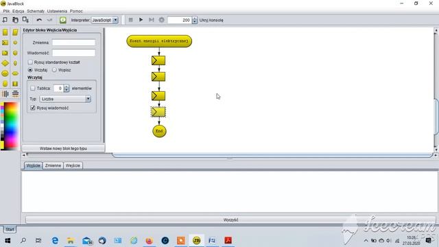 Jak stworzyć algorytm w JavaBlock, część 1 - wprowadzanie danych смотреть онлайн