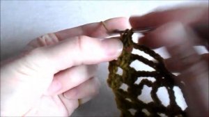 67. Шаль узором паучки крючком/ crochet shawl