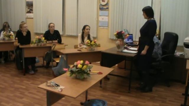 Мастер класс ''Цветы умеют говорить'' в МБОУ СОШ № 18 смотреть онлайн
