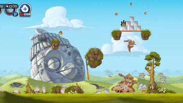 Баг в игре Angry Birds Star Wars 2 смотреть онлайн