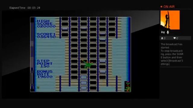 Arcade Archives CRAZY CLIMBER 1CC GAMEPLAY смотреть онлайн