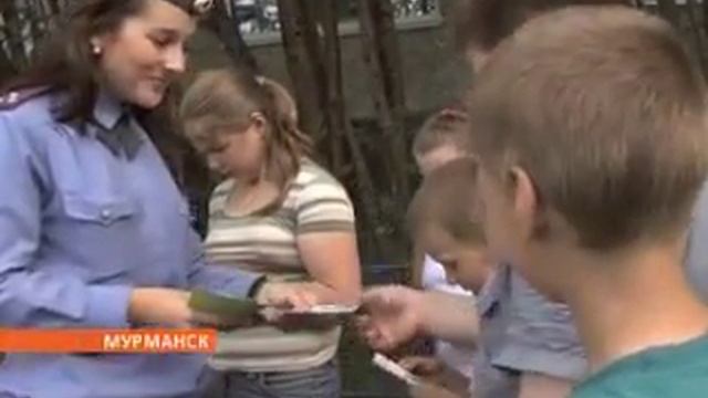 Юных велосипедистов проинструктировали сотрудники ГИБДД смотреть онлайн