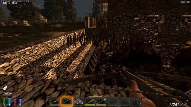 7 Days to Die [Alpha 12] сервер ZomCon (17) - Прямое включение 2. смотреть онлайн