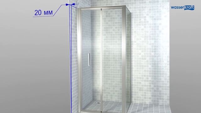 WasserKRAFT душевые уголки со складными дверьми смотреть онлайн