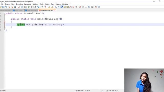 #6 Hello world program in java | First program in java смотреть онлайн