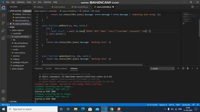 Node Js CRUD Operation with pg-promise (PostgresSQL) - Part 2 смотреть онлайн