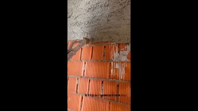 Механизированная штукатурка. Нанесение цементной смеси с помощью штукатурной станции смотреть онлайн