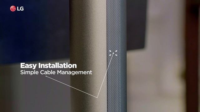 Монитор LG 27QN880 | Простое кабельное управление смотреть онлайн