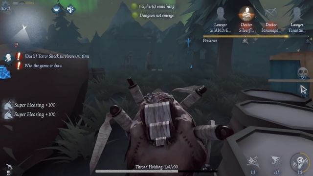 Не разу не проиграли! Identity V на пк! Играем за Паука в HD качестве! идентити на компьютере смотреть онлайн