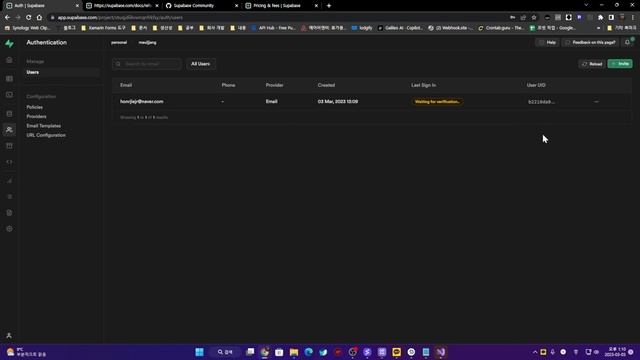 [MAUI] Firebase의 대안 오픈소스 Supabase 시작하기 (for .NET)