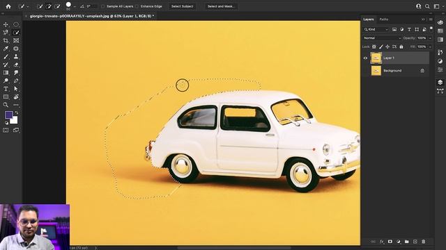 Selection Methods in Ps CC 2022 | Adobe Photoshop Class-9 | FREE Graphic Designing Tutorial in Hind смотреть онлайн