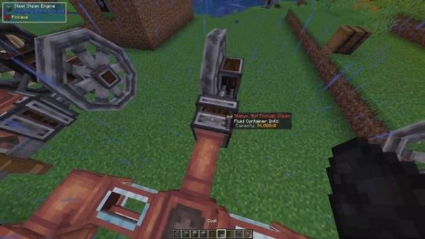 Minecraft Create Live 3 Modpack - Steam Power Generator