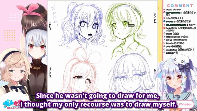 Why Did Shigure Ui & Inuyama Tamaki Start Drawing? (Feat. Kizuna Ai & Hakase Fuyuki) [Eng Subs] смотреть онлайн