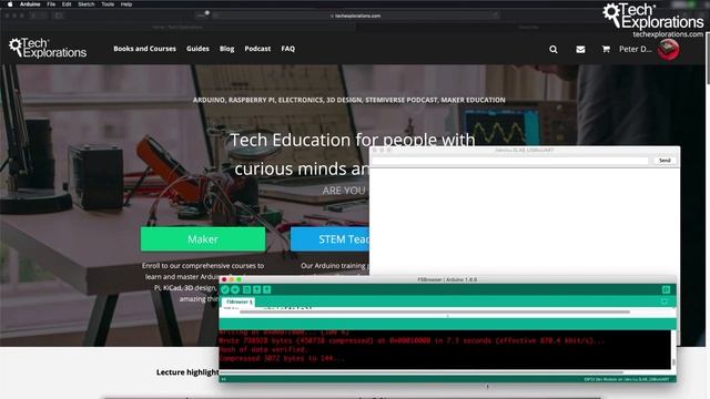 ESP32 For Busy People - How to download a file from the SPIFS смотреть онлайн