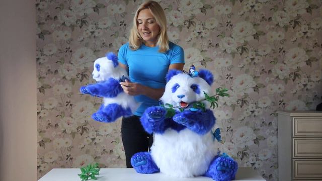 Panda family / realistic toy (custom order) смотреть онлайн