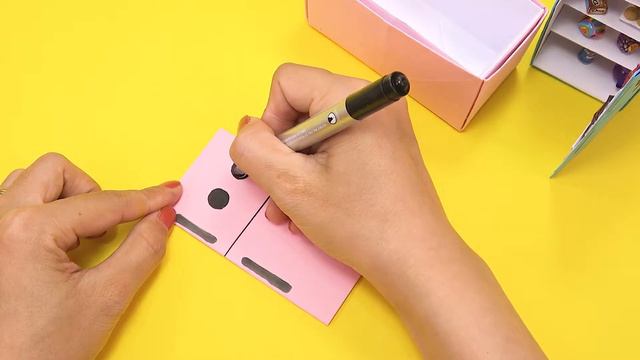 DIY Miniature Refrigerator For A Dollhouse With Paper