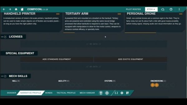 Getting Started with Lancer RPG: Comp/Con Basics: Character Creation