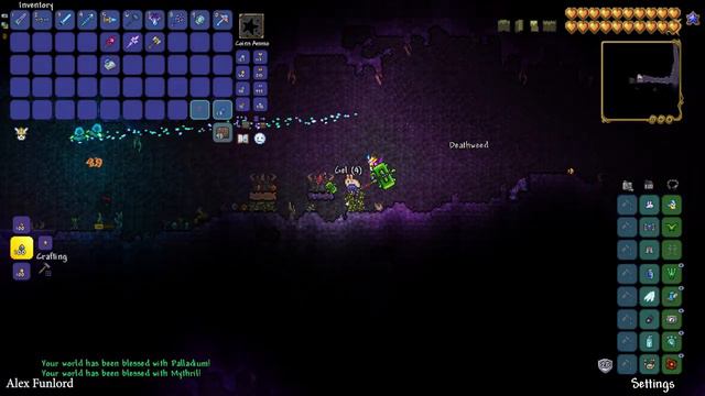 Terraria How To Get Mythril Ore (EASY) | Terraria How To Get Orichalcum Ore | Terraria 1.4.4.9 смотреть онлайн