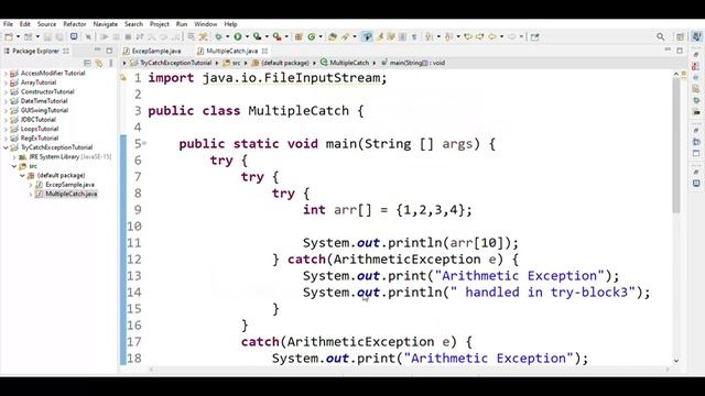 HOW to use TRY and CATCH in JAVA? || CodeLikeLD Tagalog JAVA Tutorial смотреть онлайн