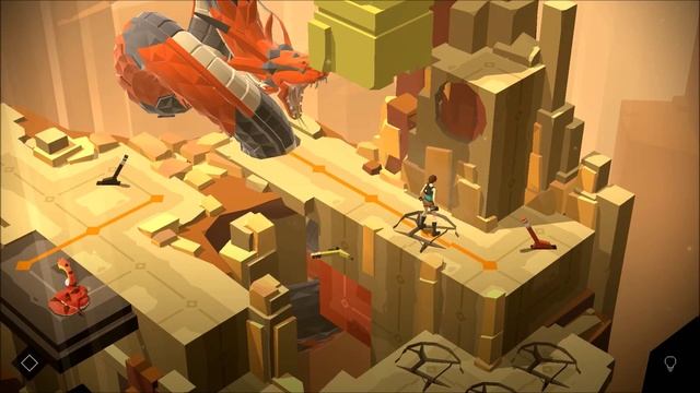 Lara Croft GO - Maze of Spirits 7 - Throne of the Ancients Walkthrough смотреть онлайн