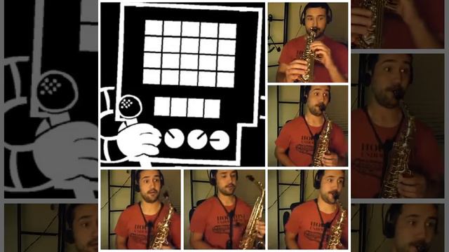Oh! One True Love! Undertale Saxophone Cover смотреть онлайн
