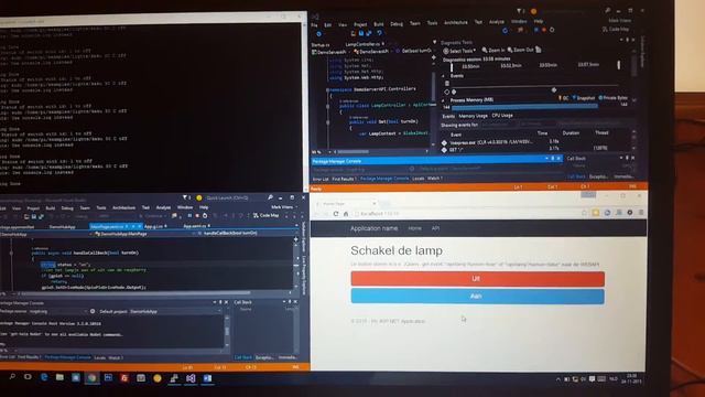 Raspberry Pi demo Kaku Windows 10 IoT смотреть онлайн