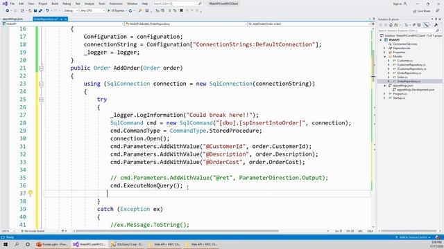 [Part 15] - Build an ASP.NET Core 3.1 Web API and Consume with MVC (Rest Of CRUD Methods Order Repo смотреть онлайн