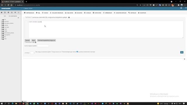 Temel Mysql Eğitim - 18 (CREATE & DROP DB) смотреть онлайн