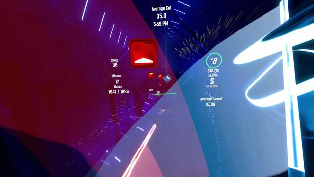 [★9.0] ОЧЕРЕДНАЯ НЕНОРМАЛЬНАЯ КАРТА В BEAT SABER | USAO - You & DIE - Expert+ | Rank S - BeatLeader смотреть онлайн