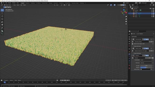 Blender 3.1.x - 07 - Evolution sur Geometry Nodes смотреть онлайн