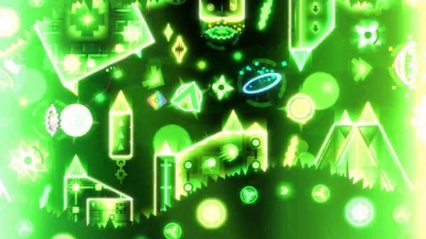 [4K] Verdant Landscape RTX=ON — Geometry Dash