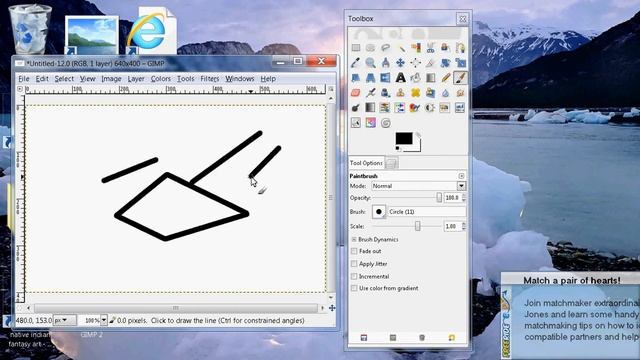 gimp 2.6 how to make lines смотреть онлайн