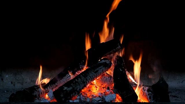 Звук костра под приятную расслабляющую музыку Музыка для сна смотреть онлайн