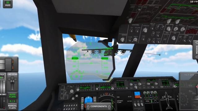 Воздушная заправка турбо флай симулейтор (TURBOPROP FLIGHT SIMULATOR 3D) смотреть онлайн