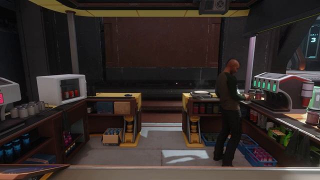 Star Citizen 3.17 - Area 18 Coffee Vendor (32:9 | 5120x1440) смотреть онлайн