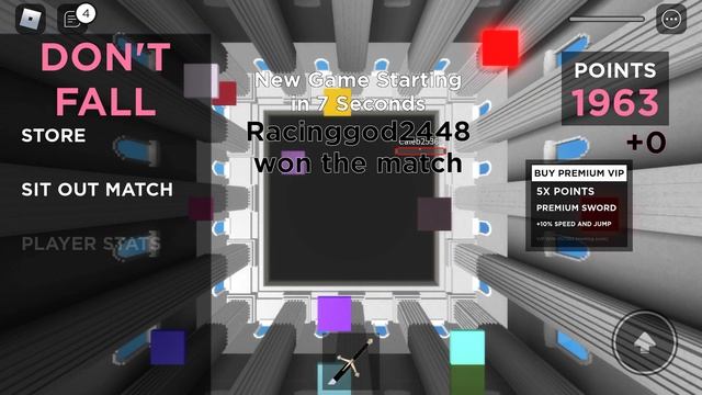 Don’t Fall Roblox With FN Python смотреть онлайн