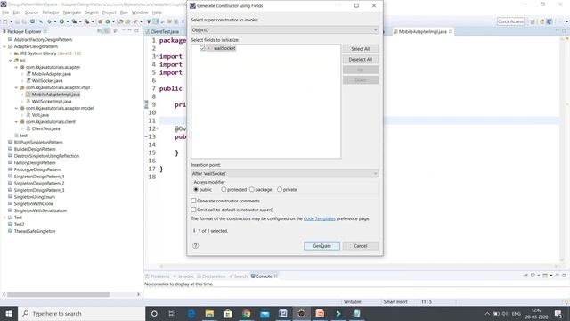 Adapter Design Pattern Implementation in java ? || Design Pattern Interview Question смотреть онлайн