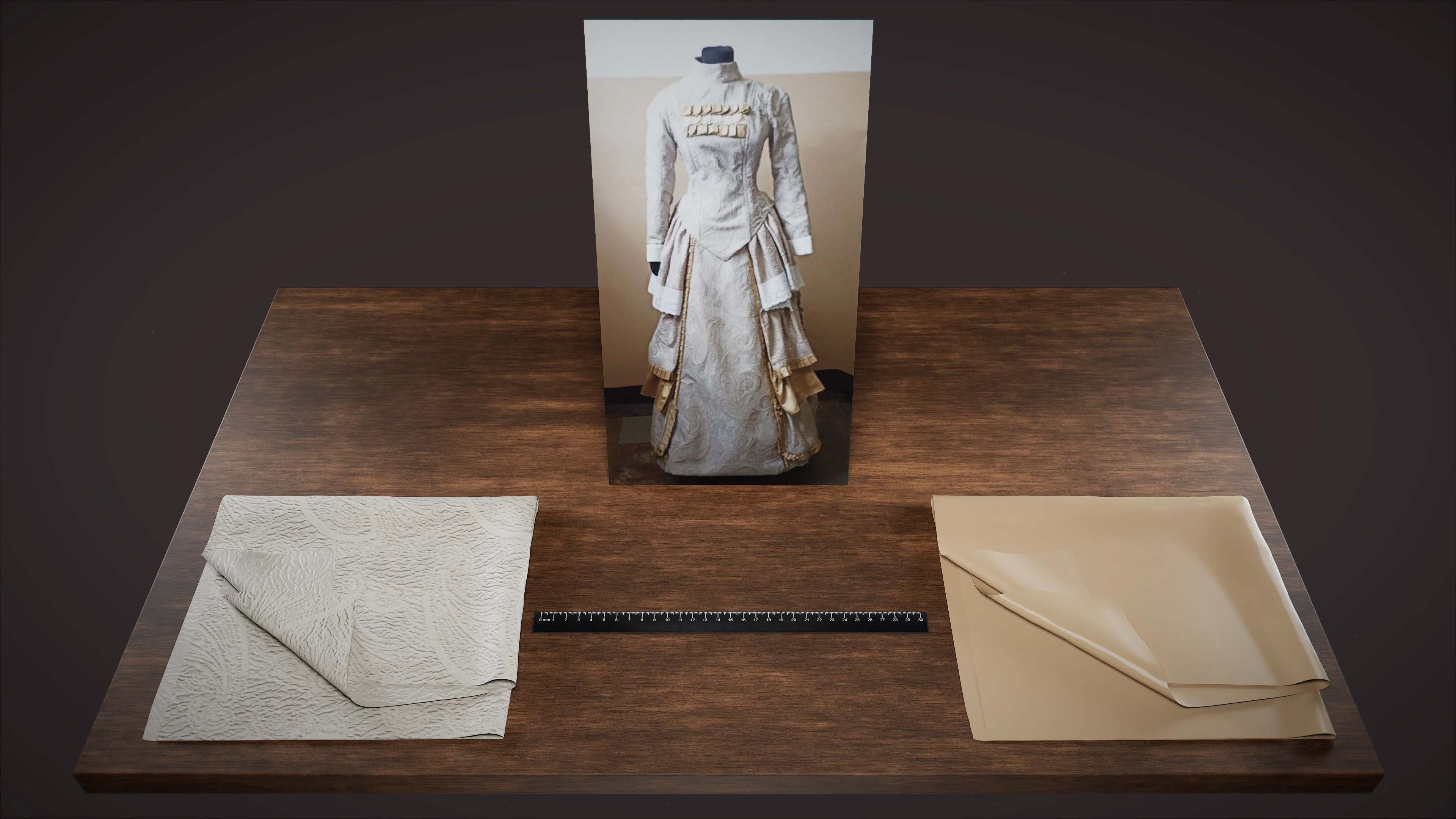 A Digital Reconstruction Of Textile Materials: Agnia, 