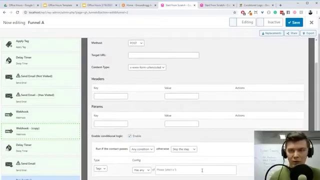 Conditional Logic WordPress CRM - Advanced Funnel Builder Tutorial | Groundhogg Office Hours #29 смотреть онлайн