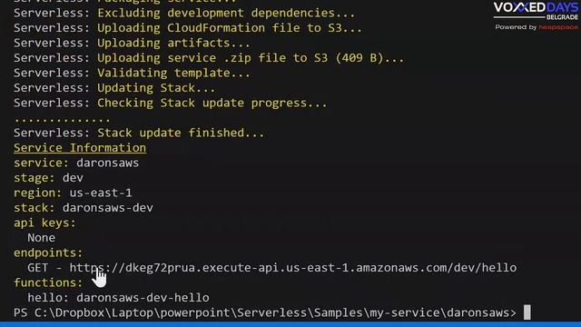 Light Up your Microservices with the Serverless Framework смотреть онлайн
