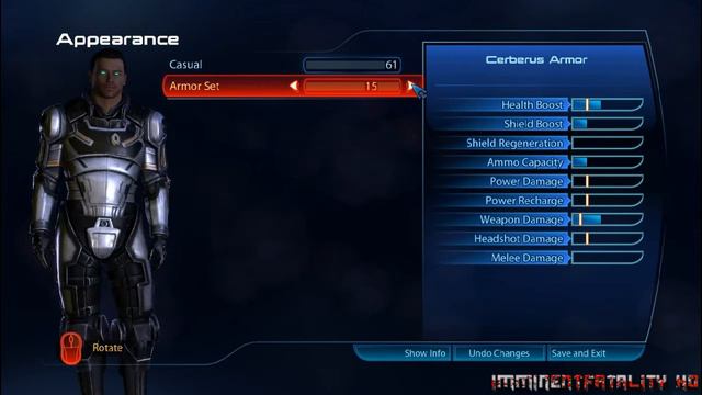 Mass Effect 3 - All Casual Outfits, All Armor Mod PC 720p [HD] смотреть онлайн