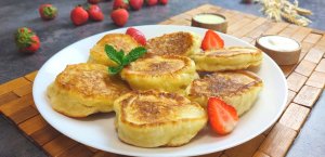 Простой рецепт оладий на сковороде