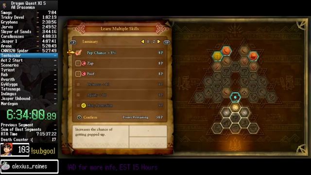 13:15:01 Dragon Quest XI All Draconian Speedrun PB смотреть онлайн
