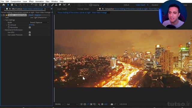 Neural Enhancement Suite After Effects Tutorial | آموزش پلاگین neural Enhancement Suite افترافکت смотреть онлайн