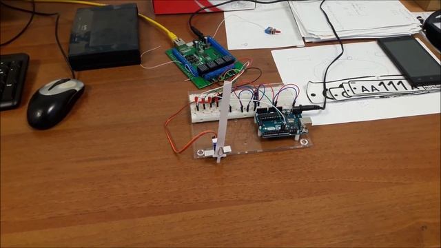 IPVideoRecord - работа со шлагбаумом смотреть онлайн