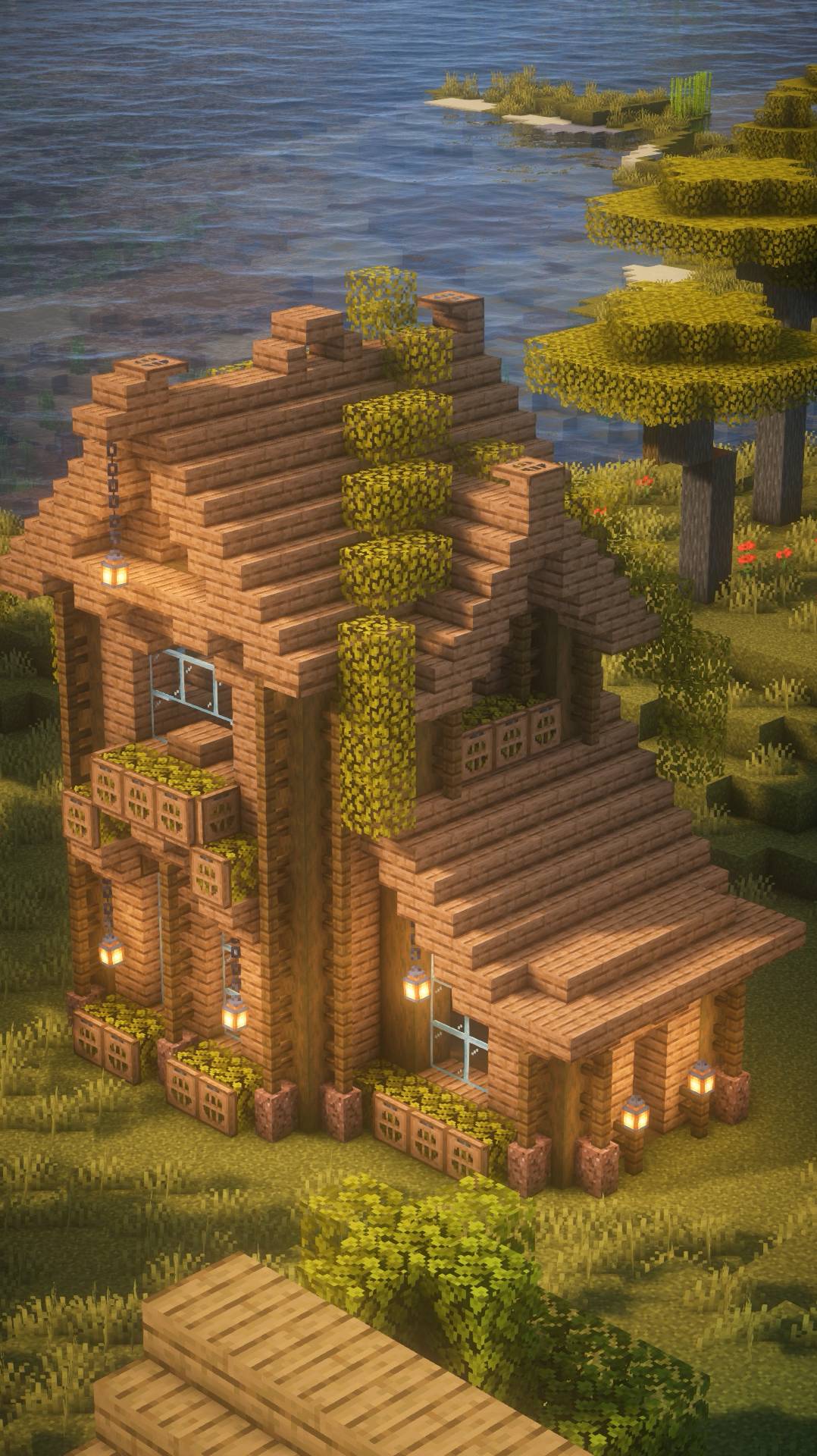 ⚒️ Майнкрафт | Как построить дом из акации смотреть онлайн