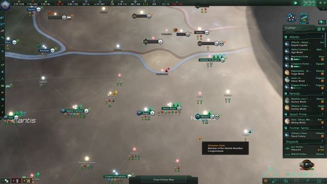 Here Be Dragons! Stellaris Aquatics Grand Admiral + Roleplay + Community Galaxy / Slow Play Part 2 смотреть онлайн