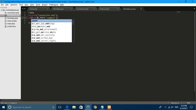 How to insert and retrieve data from database without refresh page using jQuery Ajax + php +mysql. смотреть онлайн