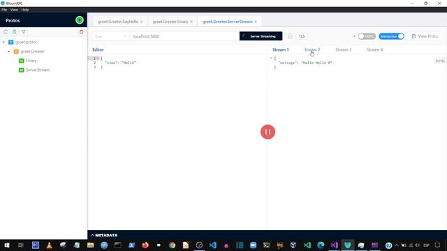 gRPC Server Stream .NET 5.0 | Part 2 смотреть онлайн