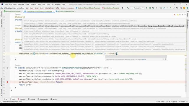 Kafka Streams Joins | Types of Joins | Stream-Stream join implementation with Spring Boot смотреть онлайн
